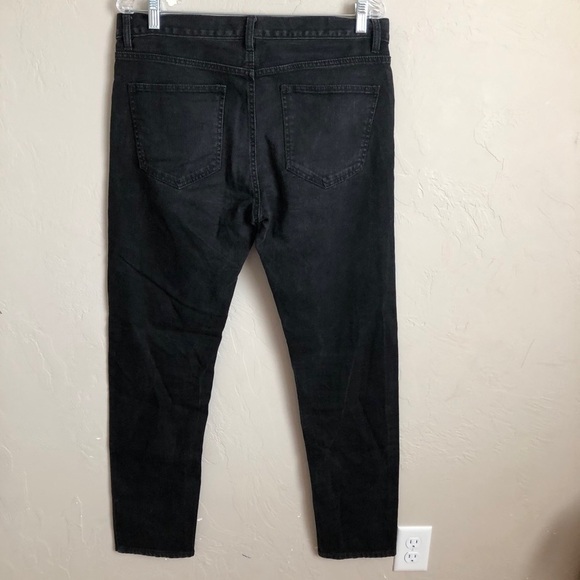 The Rail Mens Black Skinny Denim Jeans - Picture 10 of 12